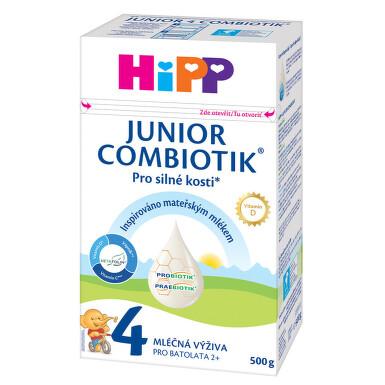 HiPP 4 Junior Combiotik mléčná výživa 2+r 500g