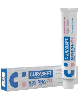 CURASEPT ADS DNA 712 Gelová zubní pasta 75ml