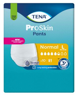 TENA Proskin Pants Normal L Inkontinenční kalhotky 10ks