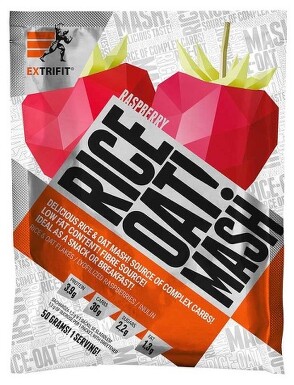 Extrifit Rice Oat Mash 50 g raspberry
