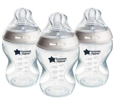 Tommee Tippee Natural Kojenec.lahev 260ml 0m+ 3ks