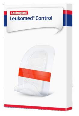 KRYTÍ ABSORPČNÍ TRANSPARENTNÍ LEUKOMED CONTROL 8CMX15CM,S HYDROGELOVÝM ABSORPČNÍM POLŠTÁŘKEM,10KS