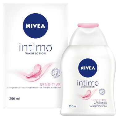 NIVEA INTIMO sprch.emulze SENSITIVE 250ml č.81051