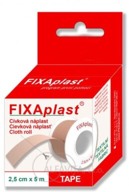 Náplast Fixaplast cívka 2.5cmx5m