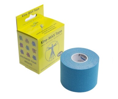 KineMAX SuperPro Cot. kinesiology tape modr.5cmx5m