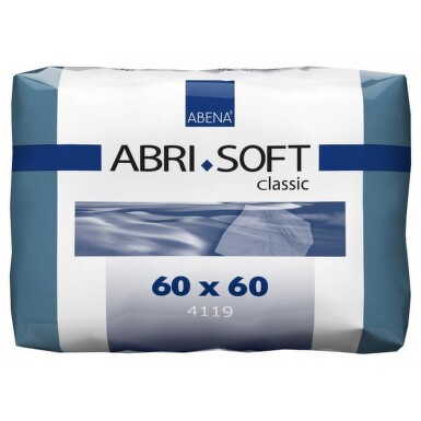 PODLOŽKY ABSORPČNÍ ABRI SOFT 60X60CM,1300ML,25KS