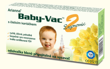 Arianna Baby-Vac 2 s čistic.kart. odsávačka hlenů