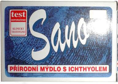 MERCO Sano mýdlo s ichtyolem 100g 5%