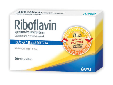 Riboflavin tbl.30 s postupným uvolňováním