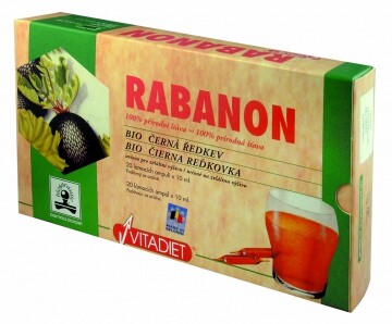 Rabanon Vitadiet 20x10ml extrakt z černé ředkve