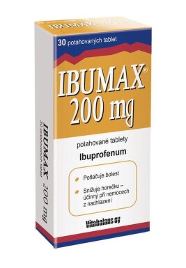 IBUMAX 200MG potahované tablety 30 II