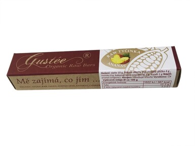 RAW Tyčinka ananasová 2 x 24 g