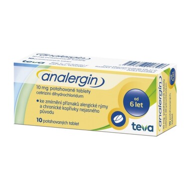 ANALERGIN perorální potahované tablety 10X10MG