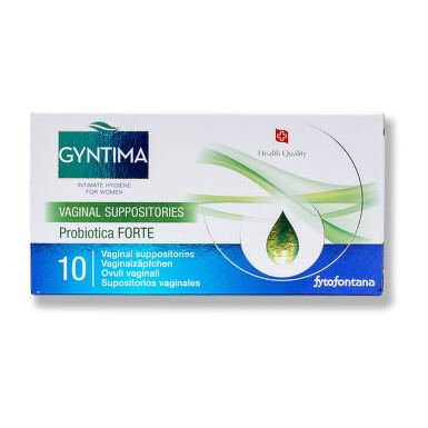 Fytofontana Gyntima vagin.čípky Probio Forte 10 ks