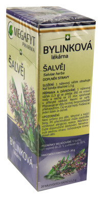Megafyt Bylinková lékárna Šalvěj n.s.20x1.5g