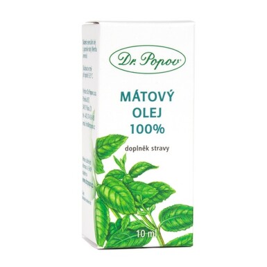 Dr.Popov Mátový olej 100% 10ml
