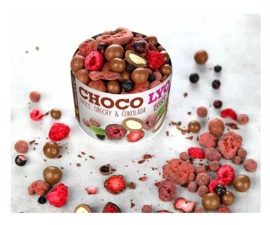 Mixit Křupavé ovoce a ořechy v čokoládě 180 g