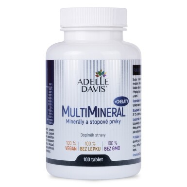 Adelle Davis MultiMineral+Cheláty tbl.100