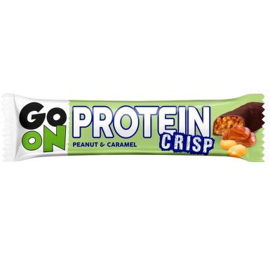 GO ON Protein.tyčinka CRISP arašídy a karamel 50g