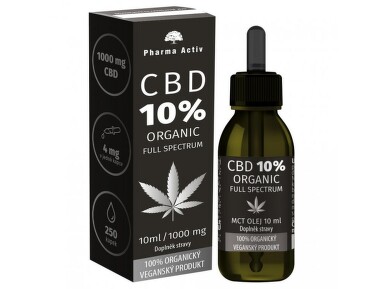 CBD 10% ORGANIC 1000mg Full Spectrum 10ml