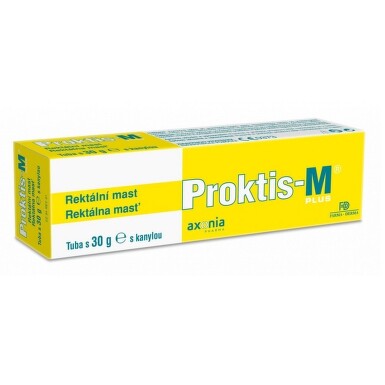 PROKTIS-M PLUS rektální mast 30g