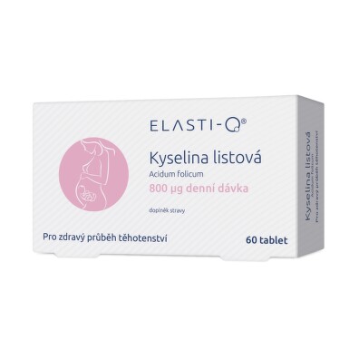 Elasti-Q Kyselina listová 800 tbl.60