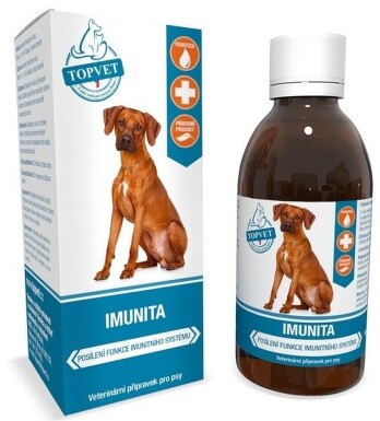 TOPVET Imunita veterinární přípravek pro psy 200ml