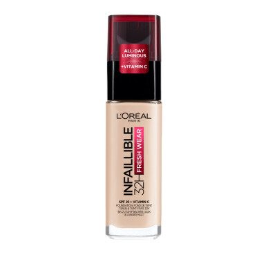 L'Oréal Paris Infaillible 24H Fresh Wear Foundation Dlouhotrvající make-up odstín 15 Porcelain 30 ml