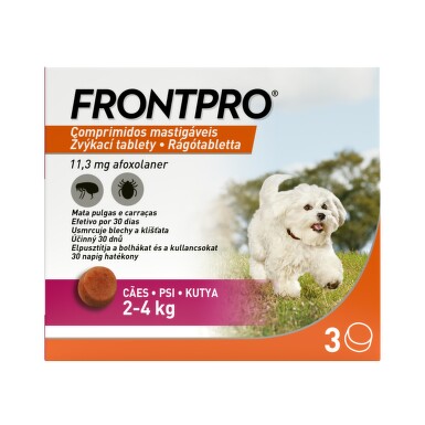 Frontpro 11.3mg 2-4kg žvýkací tbl.3