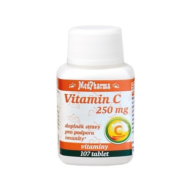 MedPharma Vitamin C 250mg tbl.107