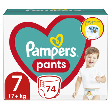 Pampers Pants Kalhotkové plenky velikost 7