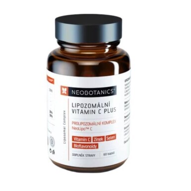NEOBOTANICS Lipozomální vitamin C plus Zinek + Selene cps.60