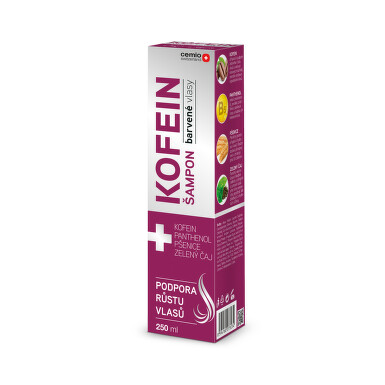 Cemio Kofeinový šampon na barvené vlasy 250ml