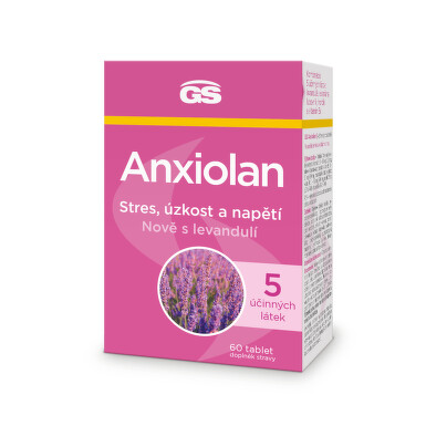 GS Anxiolan s levandulí tbl. 60