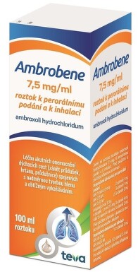 AMBROBENE 7,5MG/ML perorální roztok 100ML