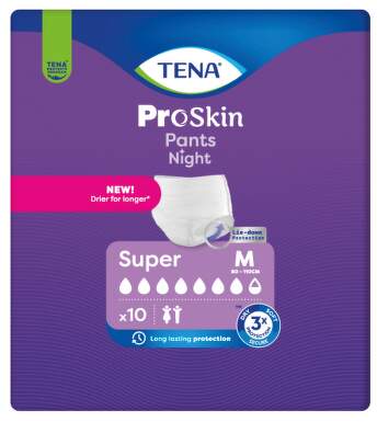 TENA Proskin Pants Night Super M Inkontinenční kalhotky 10ks