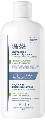 DUCRAY Kelual Squanorm Šampon mastné lupy 400ml