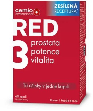 Cemio RED3 cps. 60 NOVÝ