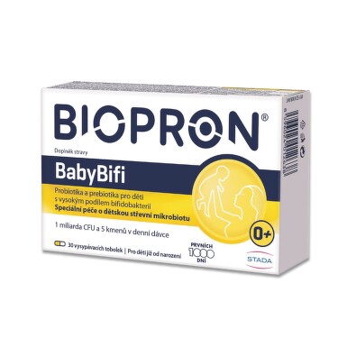 Biopron LAKTOBACILY Baby BiFi+ 30 tobolek