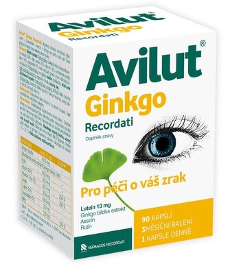 Avilut Ginkgo Recordati cps.90