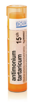 ANTIMONIUM TARTARICUM 15CH granule 1X4G