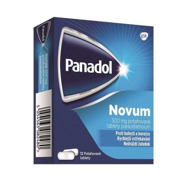 PANADOL NOVUM 500MG potahované tablety 12 III