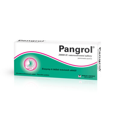 PANGROL 20000 perorální enterosolventní tableta 20 II