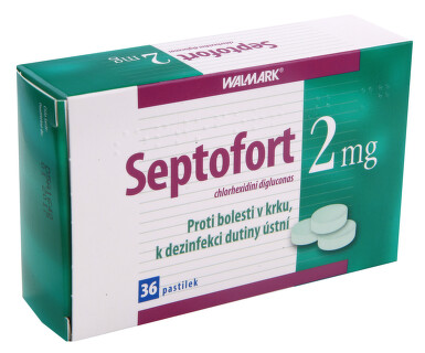 SEPTOFORT 2 MG orální podání pastilka 36X2MG