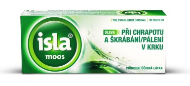 Isla-Moos tbl.30 bylinné pastilky