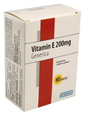 Vitamin E 200mg cps. 60 Generica