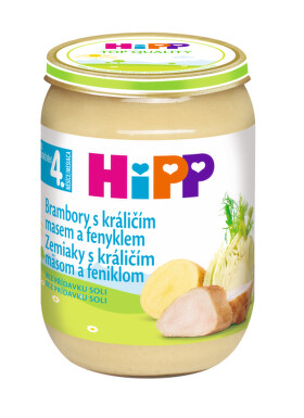 HiPP BABY Bramb.s král.m.a fenyklem 190g