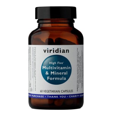 Viridian High Five Multivit.&Miner.Formula cps.60