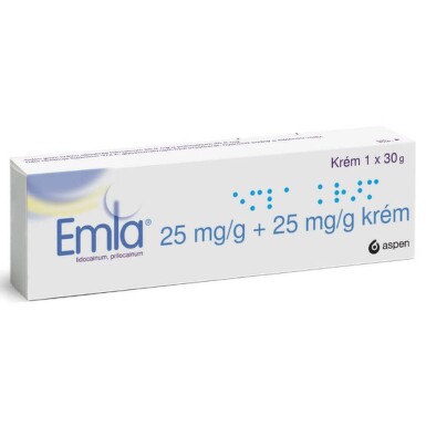 EMLA 25MG/G+25MG/G krém 1X30G