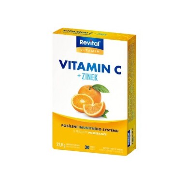 VITAR Vitamin C+zinek tbl.30
